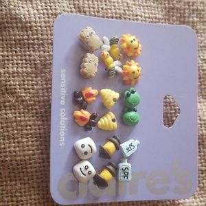 Claires earring set